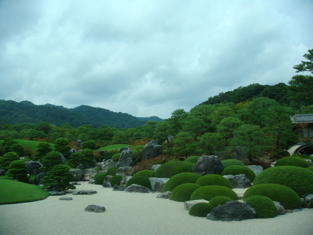 島根県　旅行中に撮影　日本庭園